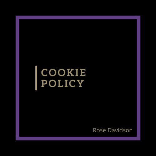 cookie policy, rose davidson