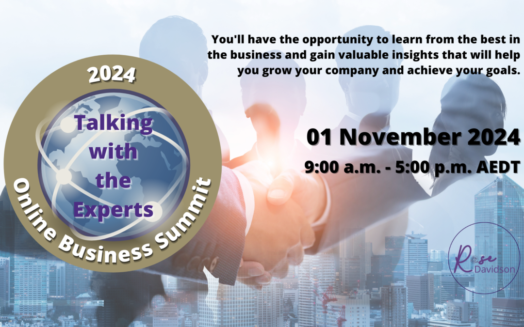 2024 Talking with the Experts Online Business Summit