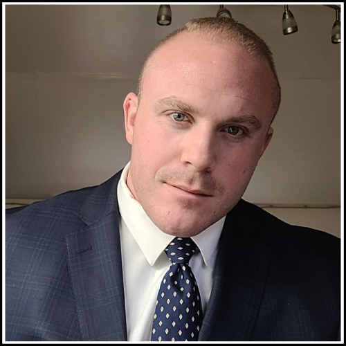 Podcast cover featuring Andrew Bolton, CEO of TechRescue, discussing how 24/7 human-powered tech support empowers small business owners and reduces digital stress.